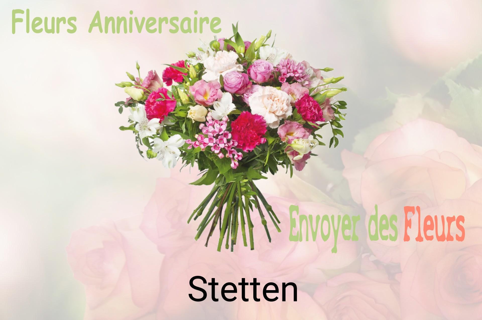 Bouquet de fleurs d’anniversaire livré à Stetten