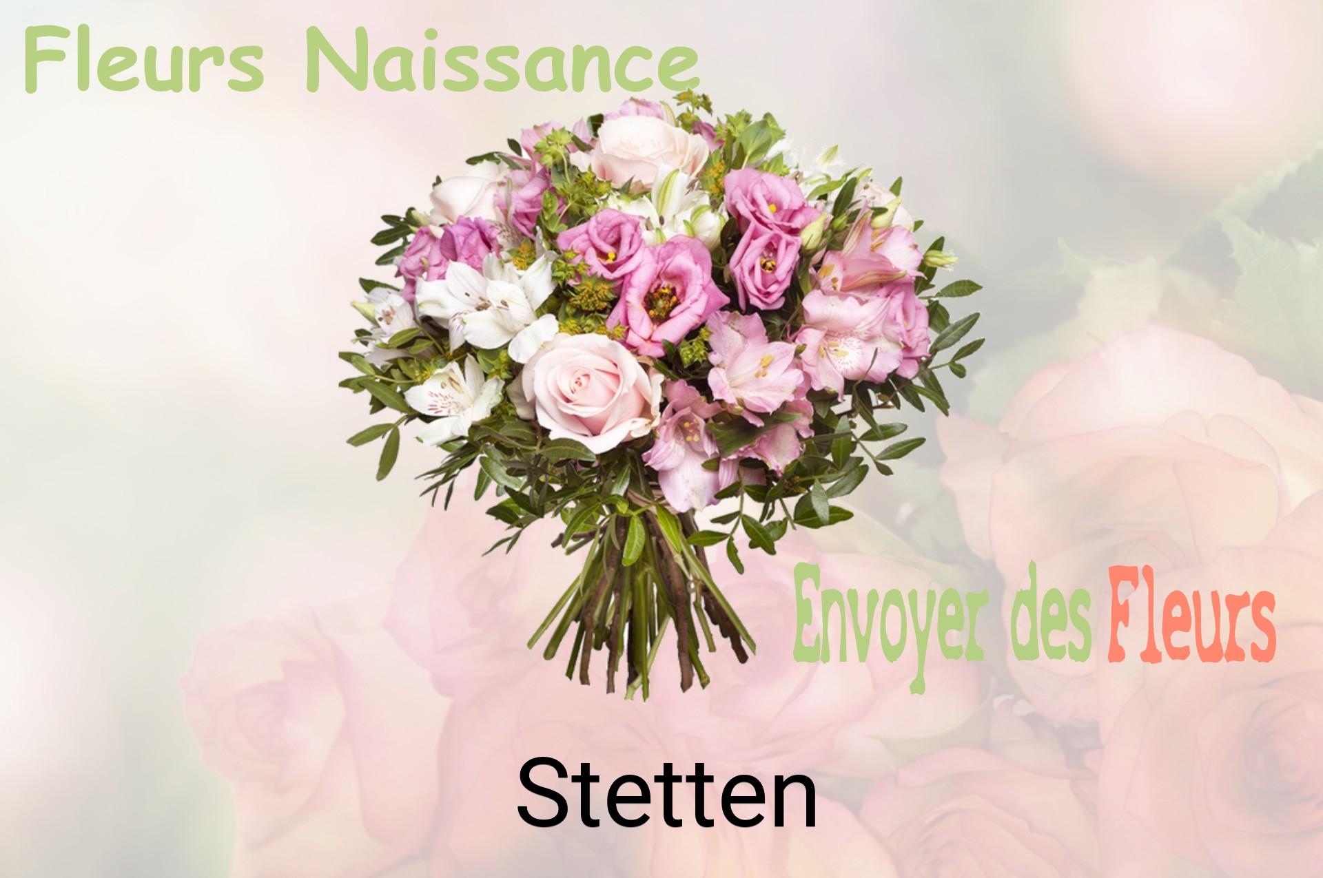 Bouquet de fleurs de naissance livré à Stetten